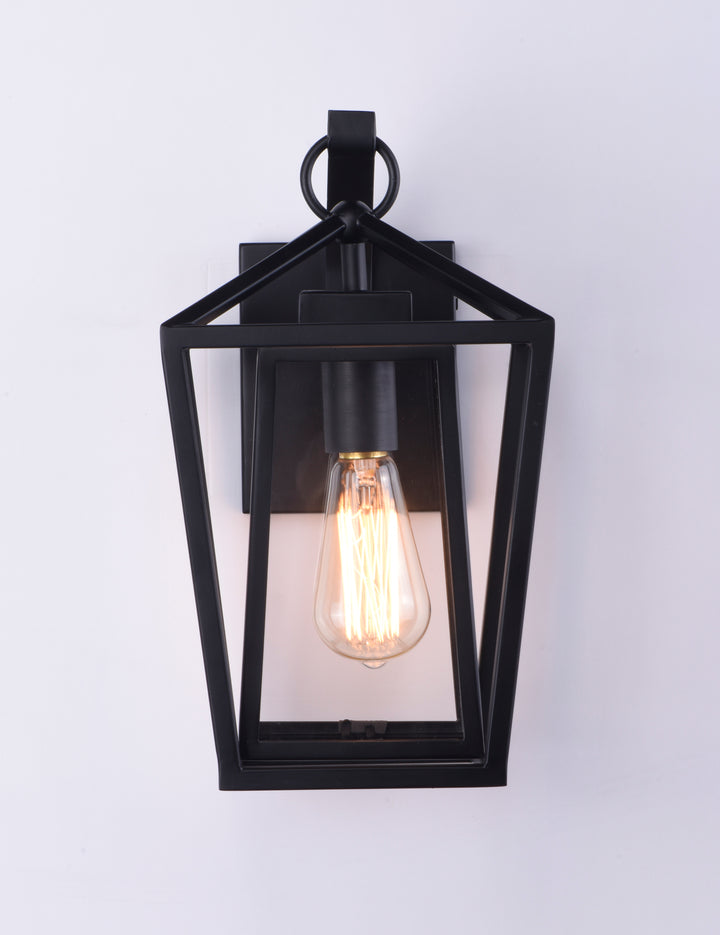 Artisan 1-Light Outdoor Wall Mount Black alternate view
