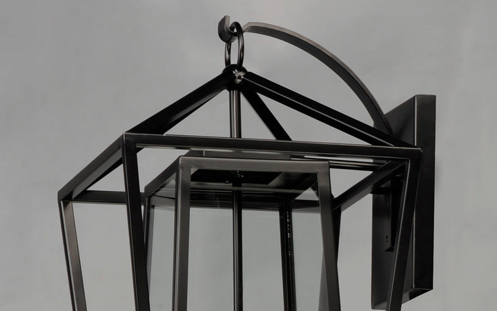 Artisan 3-Light Outdoor Wall Sconce Black alternate view