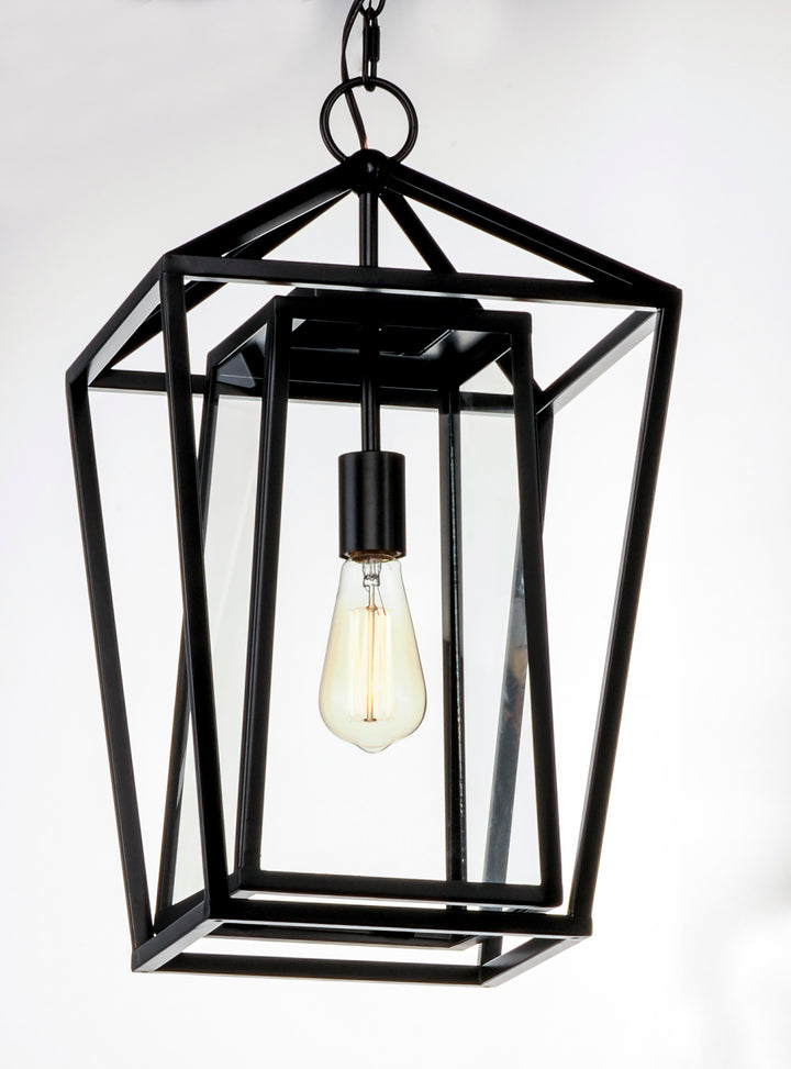 Artisan 1-Light Outdoor Pendant Black alternate view