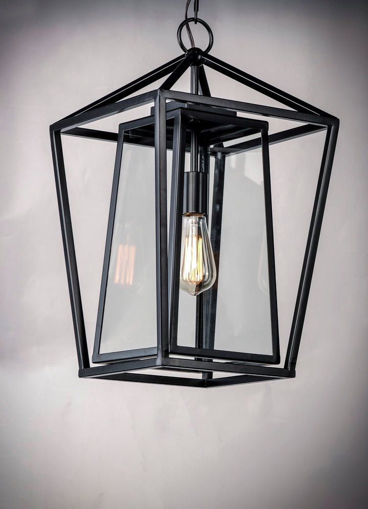 Artisan 1-Light Outdoor Pendant Black alternate view