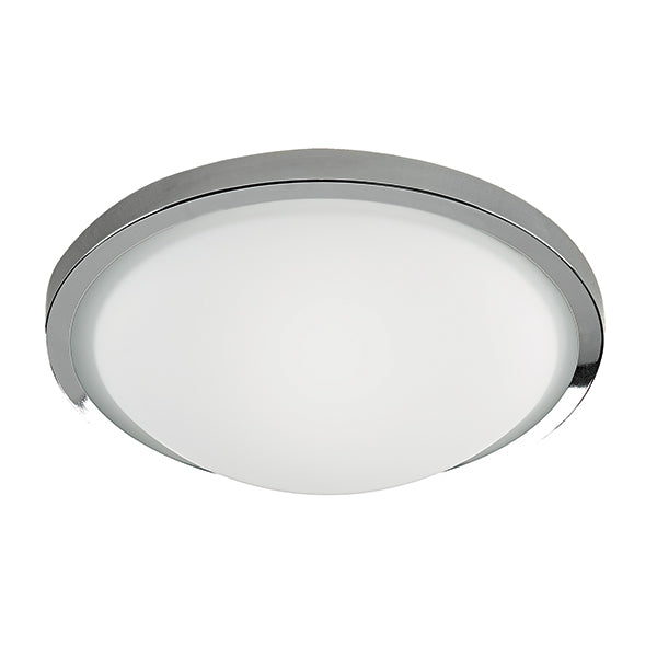Halo Flush Mount in Polished Chrome by Russell