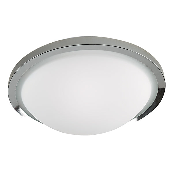 Halo Flush Mount in Polished Chrome by Russell