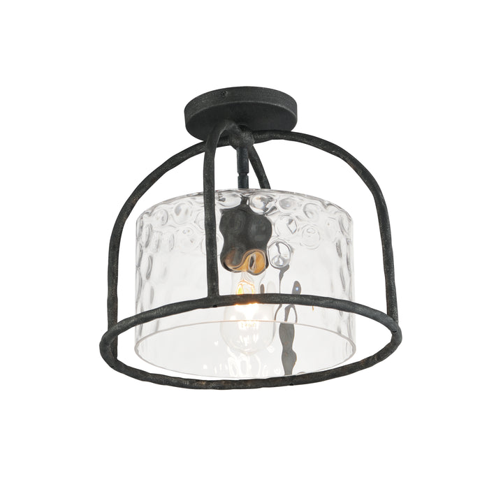 Del Mar 1-Light Semi Flush - Pendant WGBS