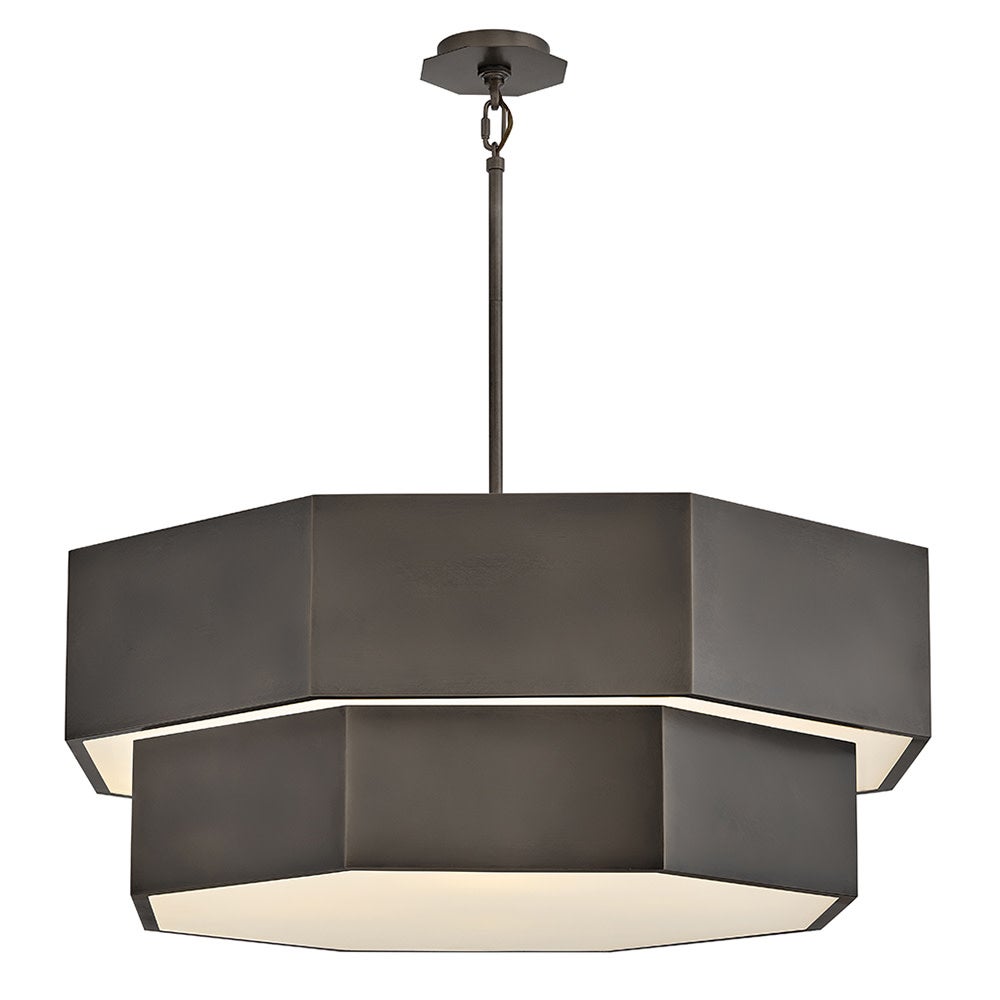 Facet Medium Convertible Chandelier
