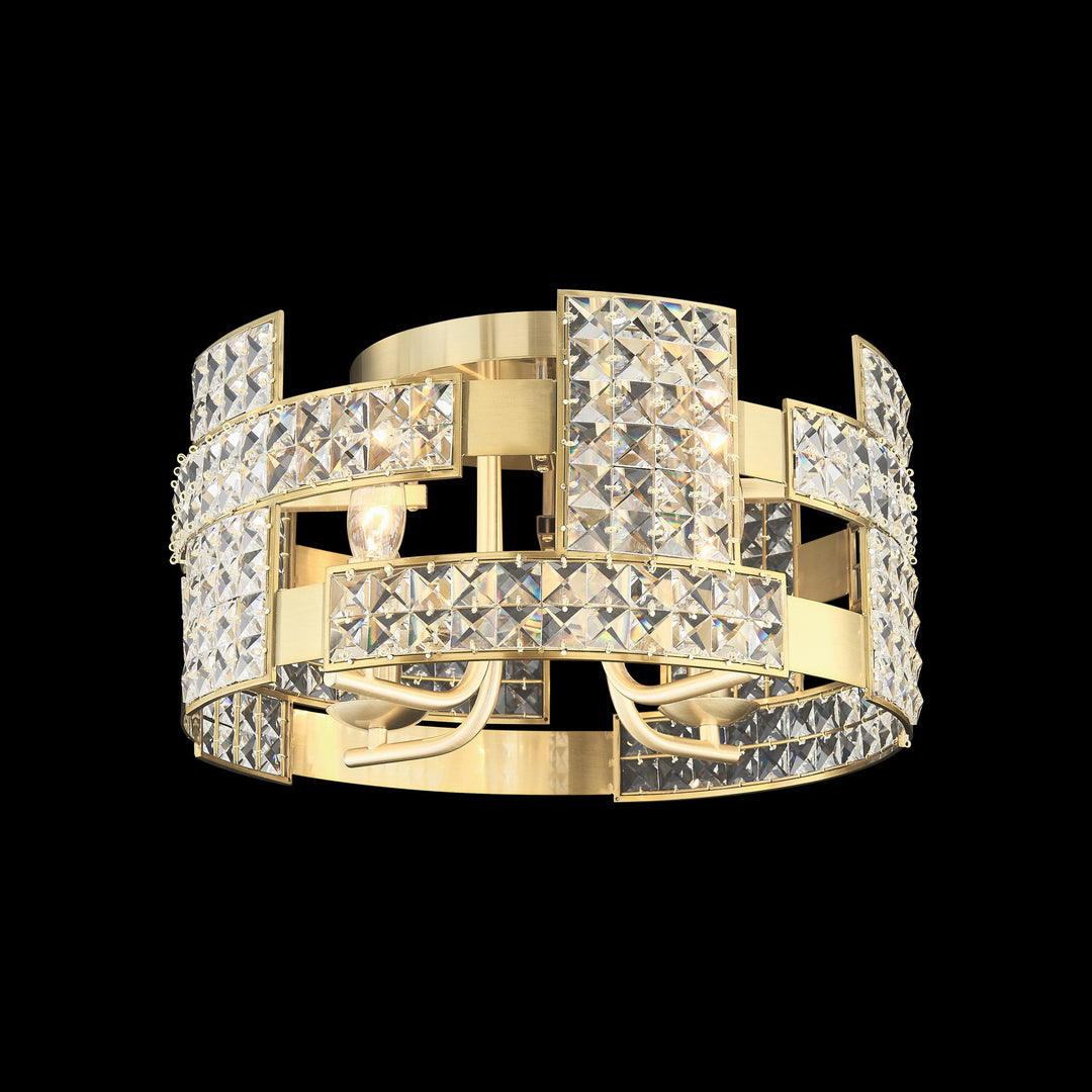 Linea - 4 Light Flush Mount