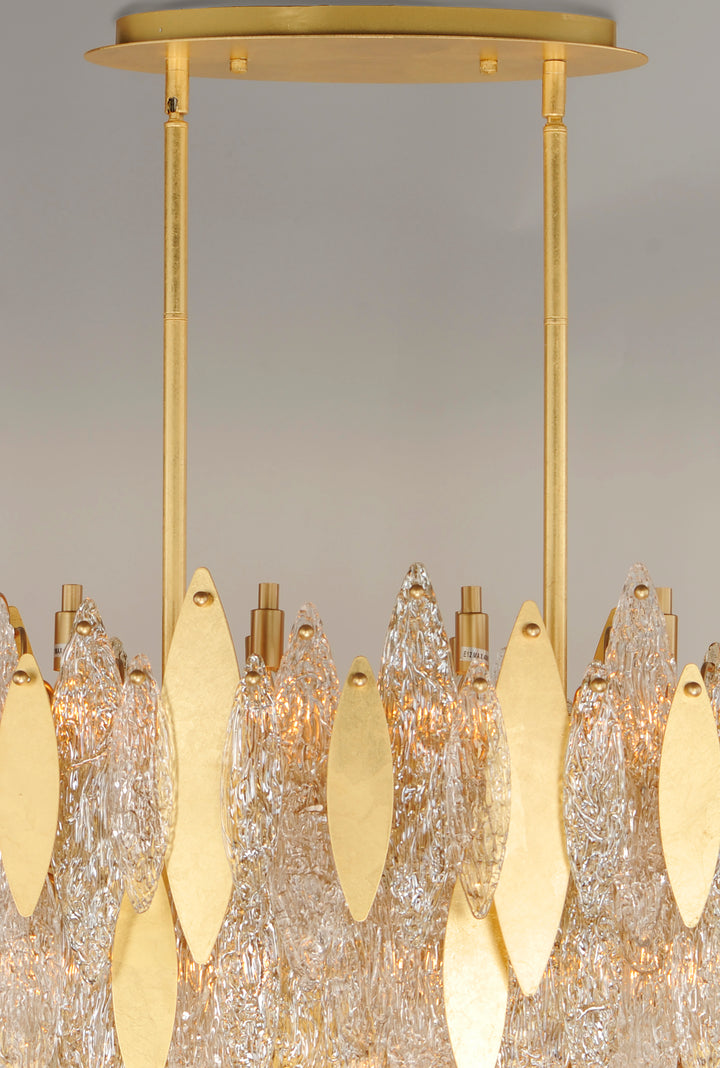 Majestic 18-Light Linear Chandelier