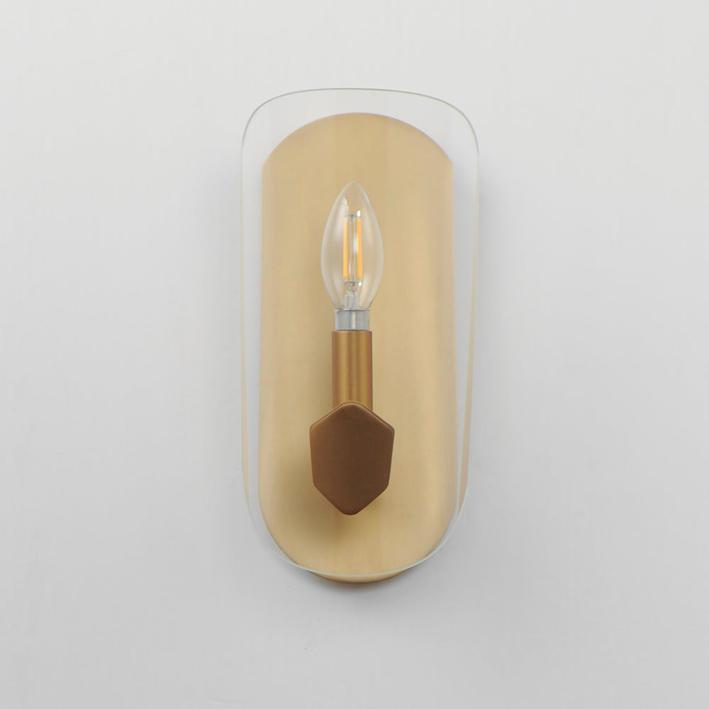 Armory 1-Light Wall Sconce Natural Aged Brass alternate view