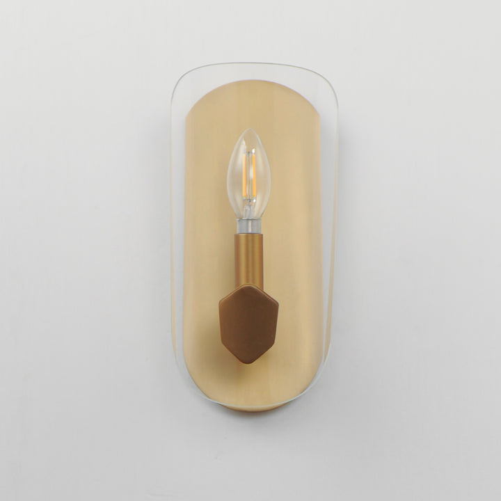 Armory 1-Light Wall Sconce Natural Aged Brass alternate view