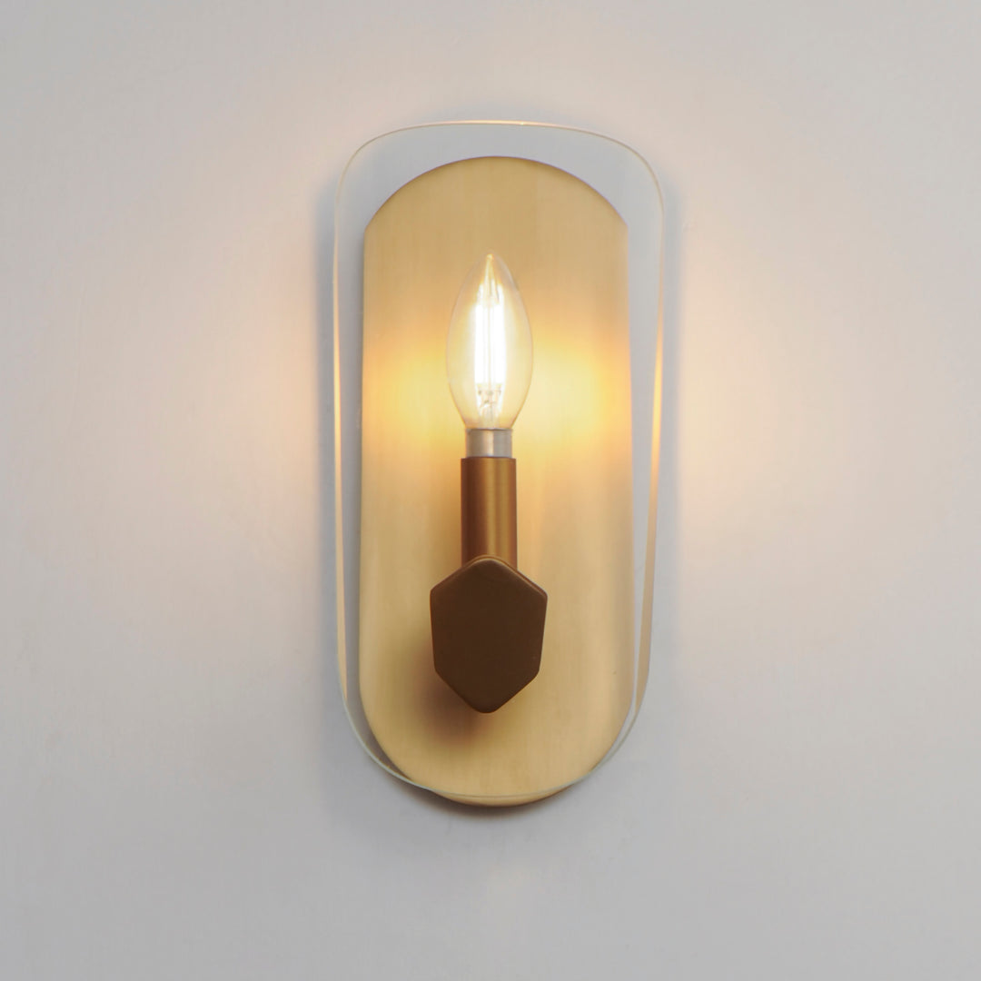 Armory 1-Light Wall Sconce Natural Aged Brass alternate view