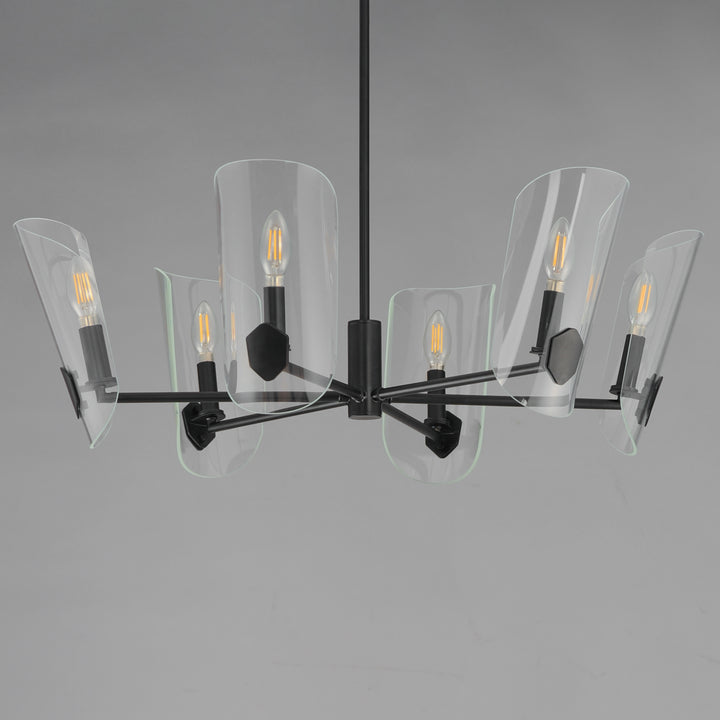Armory Chandelier Black alternate view