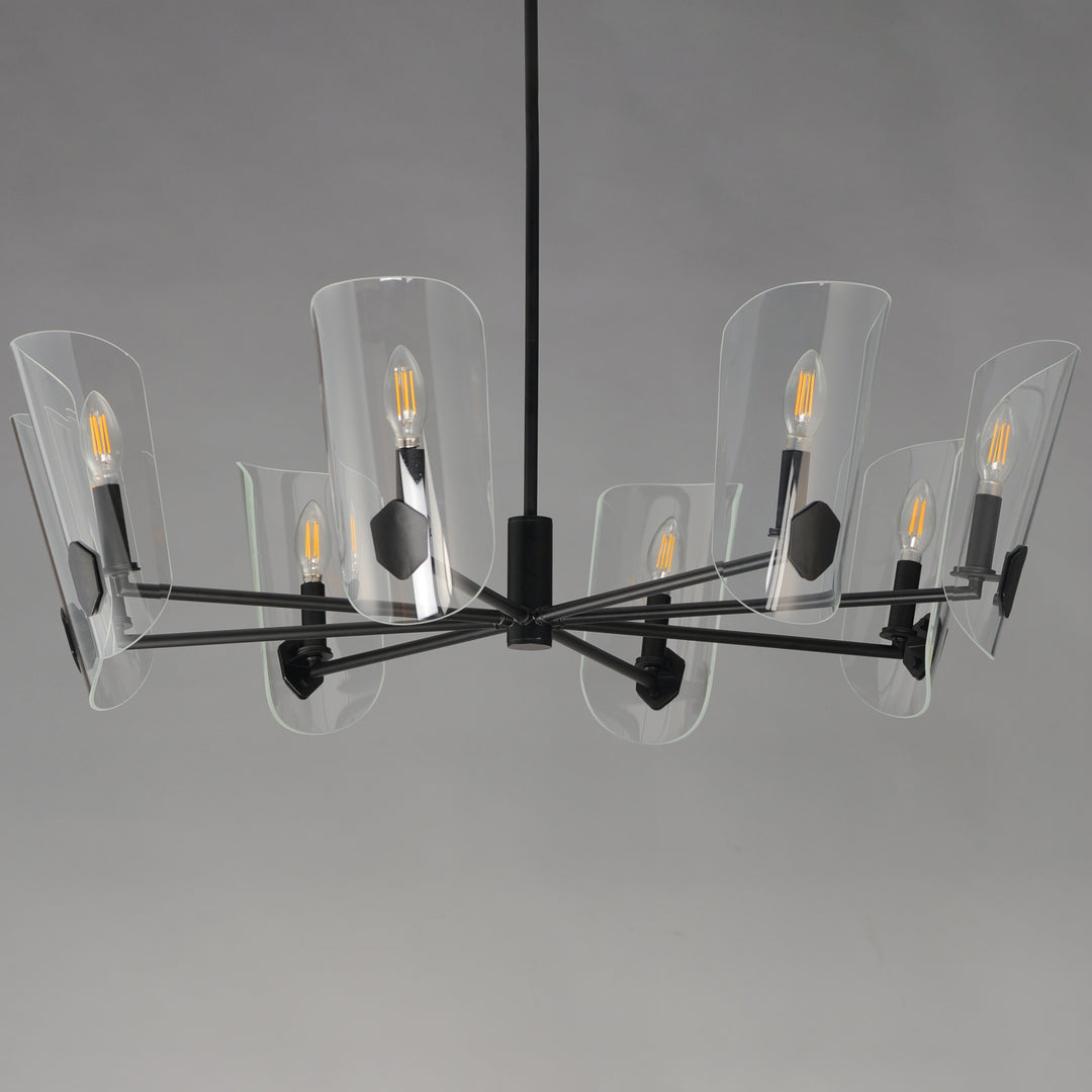 Armory Chandelier Black alternate view