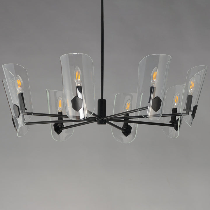 Armory Chandelier Black alternate view