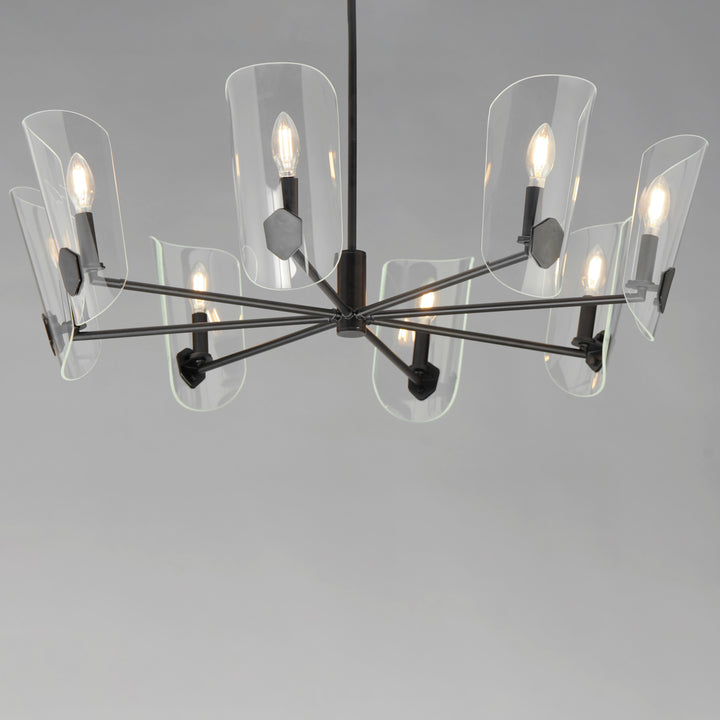 Armory Chandelier Black alternate view