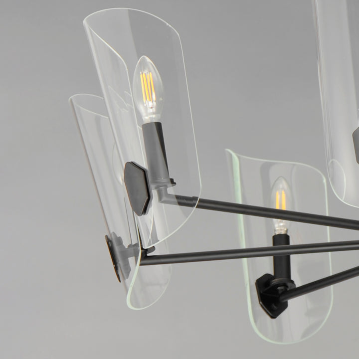 Armory Chandelier Black alternate view