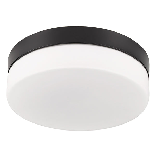 Aura 2-Light Flush Mount in Black by Russell