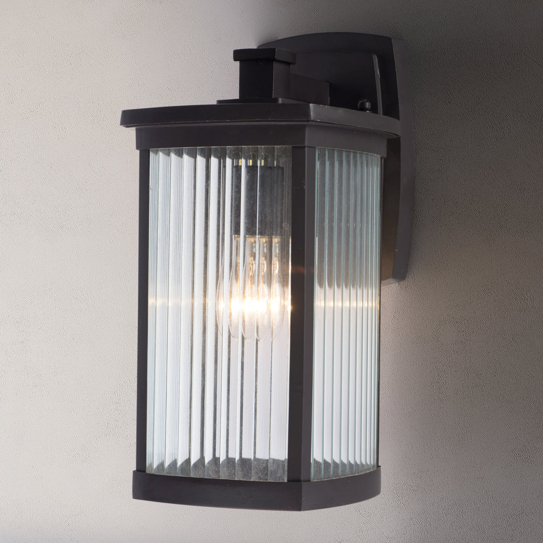 Terrace 1-Light Medium Outdoor Wall Lantern Bronze (CRBZ) alternate view