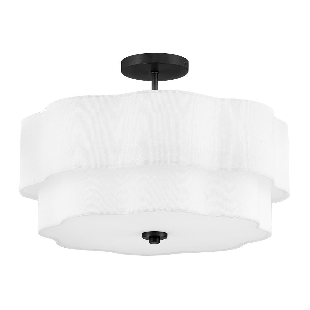 Gwen Medium Semi-Flush Mount