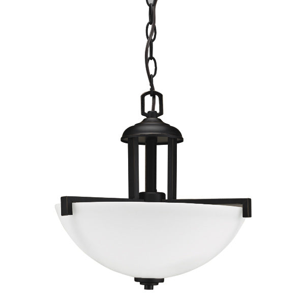 Iris Pendant in Black by Russell