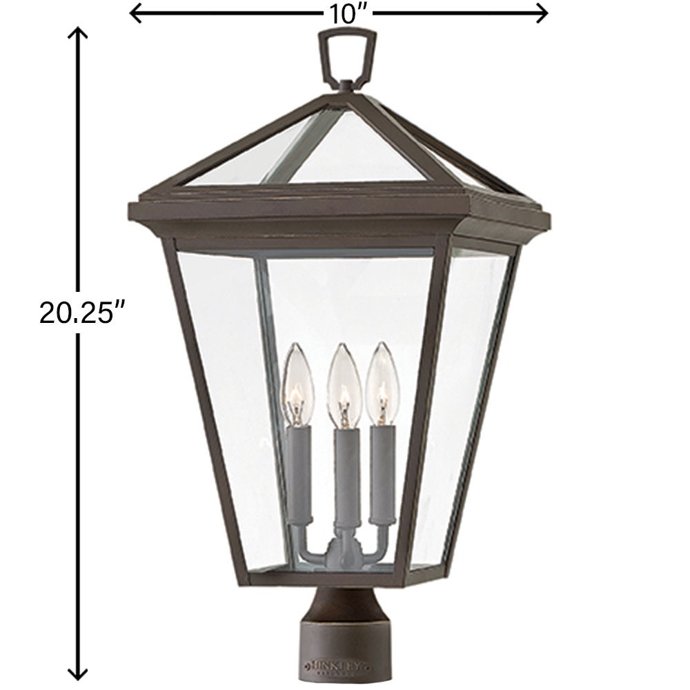Alford Place Post Mount Lantern