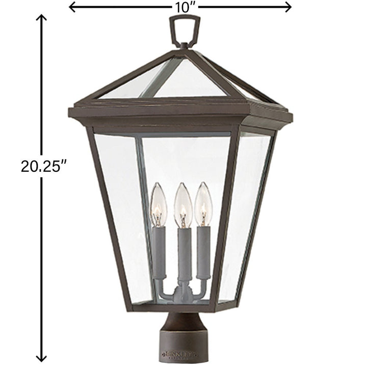 Alford Place Post Mount Lantern