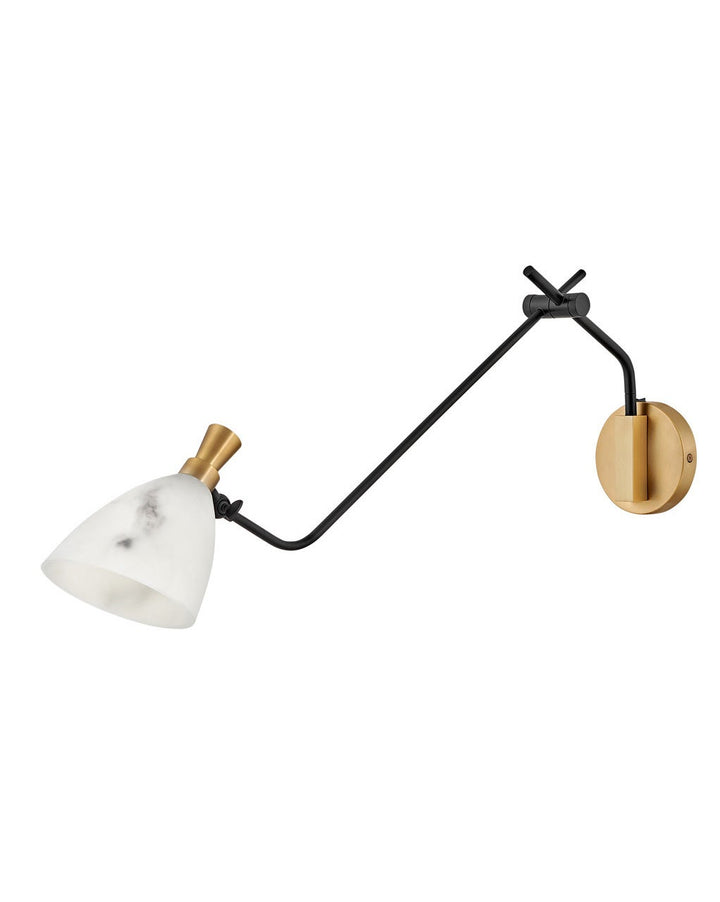Sinclair Large Swing Arm Single Light Sconce