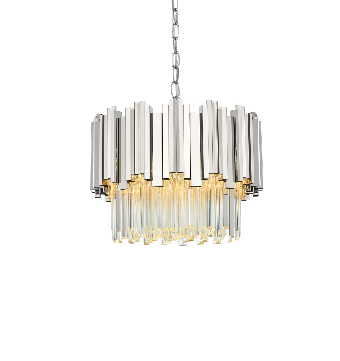 Willow Chandelier by Elegant - view 9