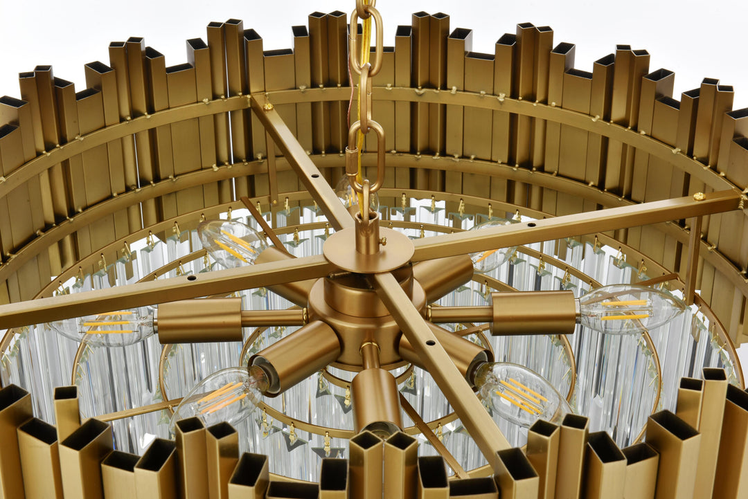 Willow Chandelier by Elegant - view 47