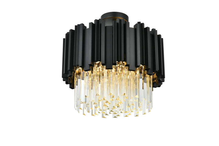 Willow Flush Mount by Elegant - view 3