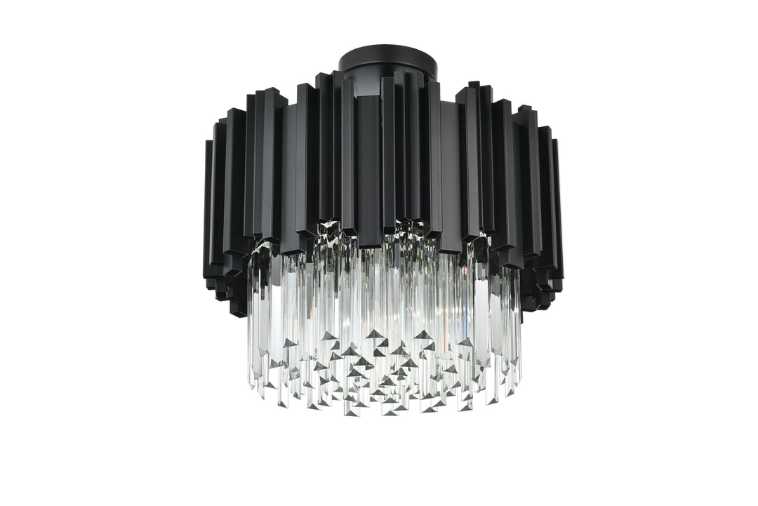 Willow Flush Mount by Elegant - view 7