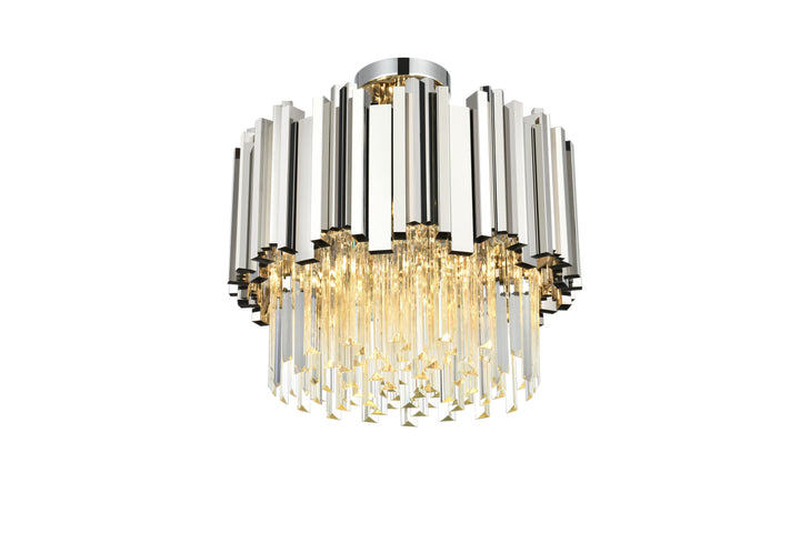 Willow Flush Mount by Elegant - view 11
