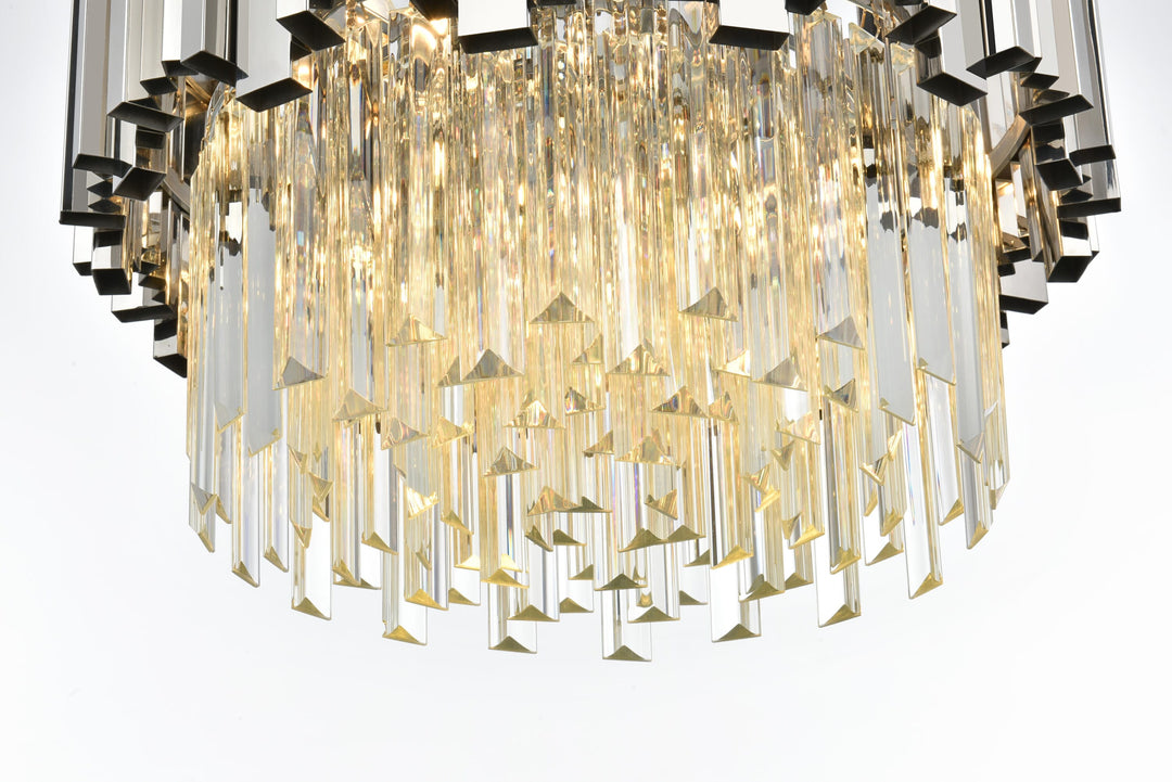 Willow Flush Mount by Elegant - view 12