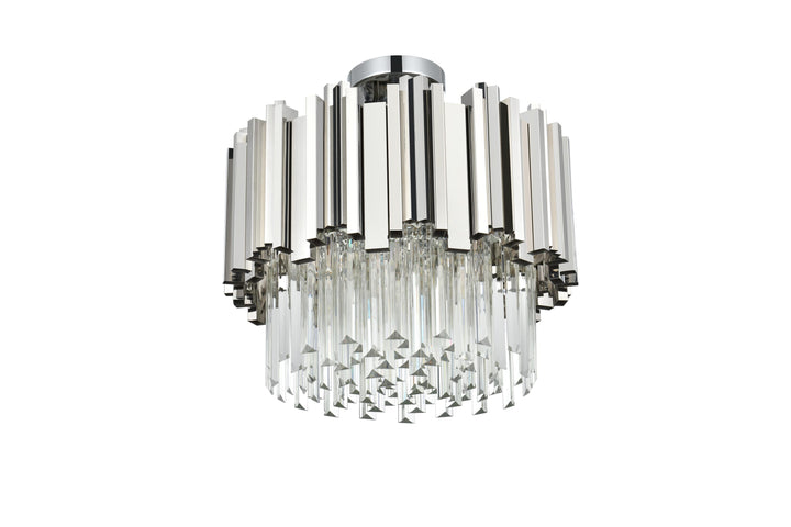 Willow Flush Mount by Elegant - view 15