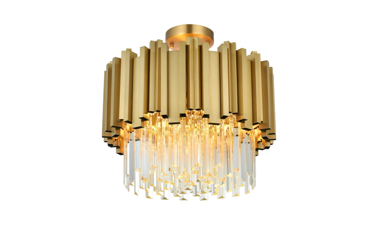 Willow Flush Mount by Elegant - view 19