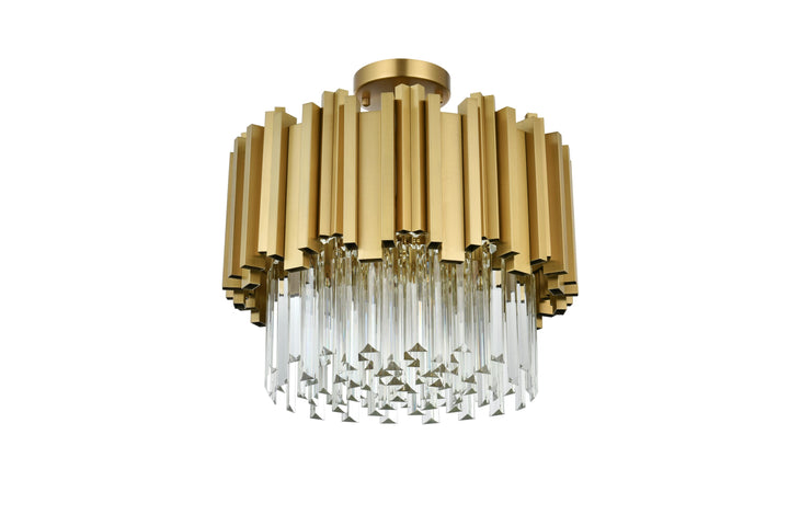Willow Flush Mount by Elegant - view 23