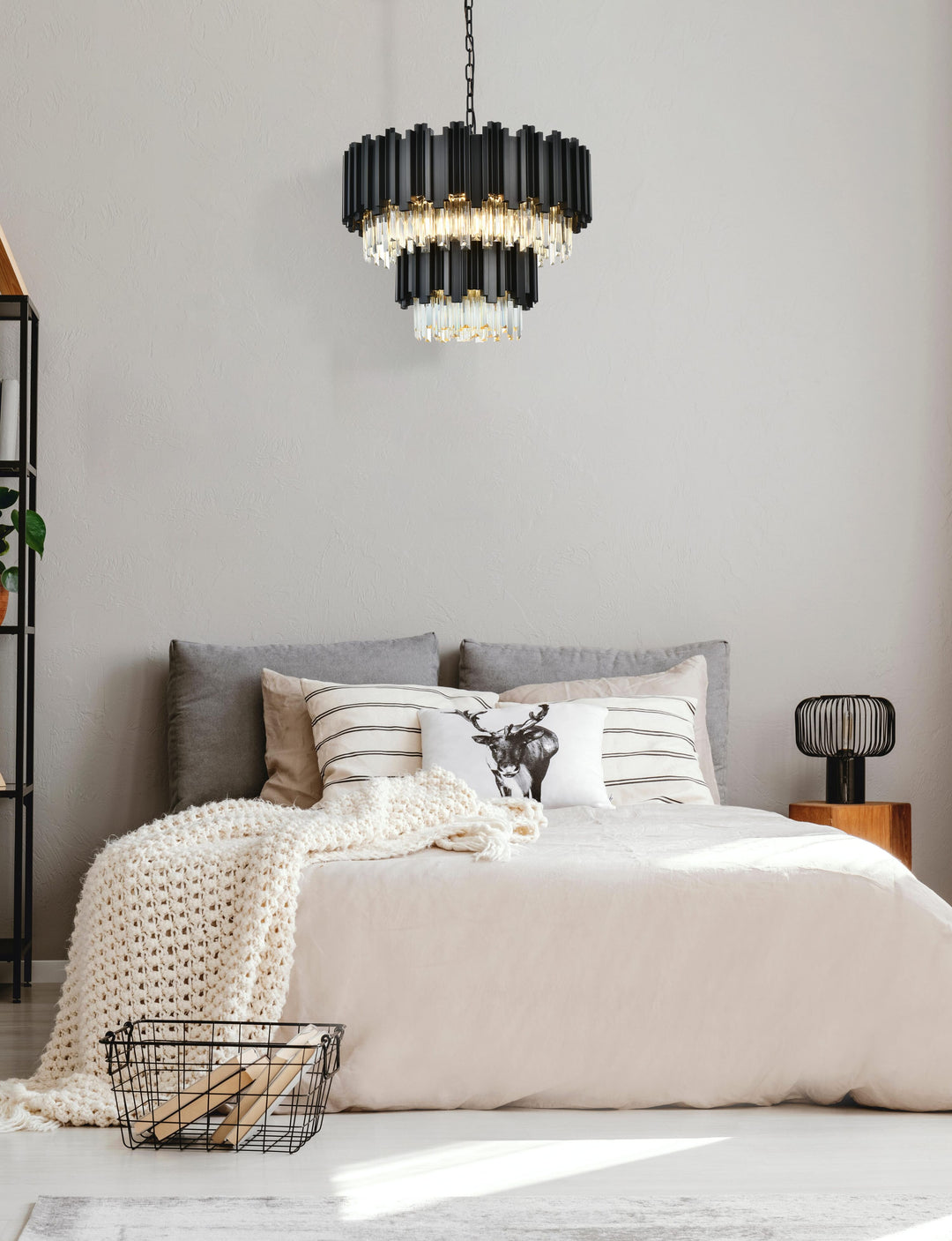 Willow Chandelier by Elegant - view 26