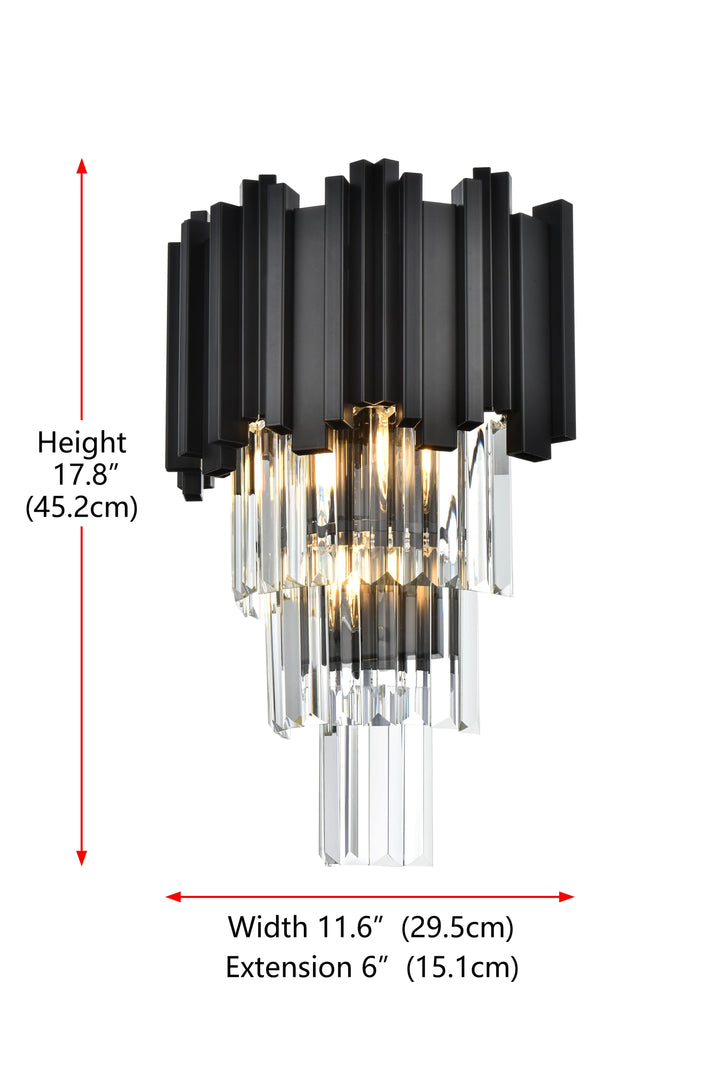 Willow Wall Sconce by Elegant - view 8