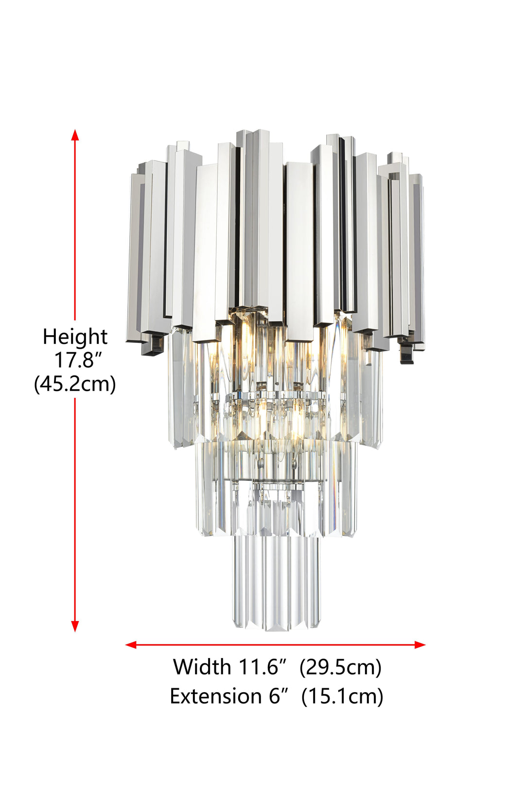 Willow Wall Sconce by Elegant - view 16