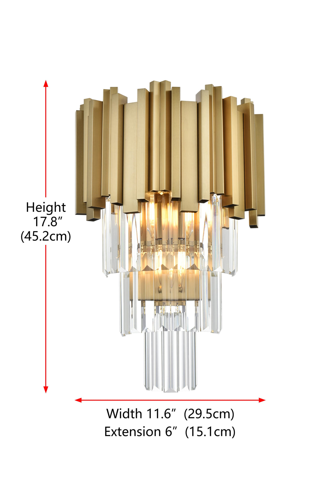 Willow Wall Sconce by Elegant - view 24