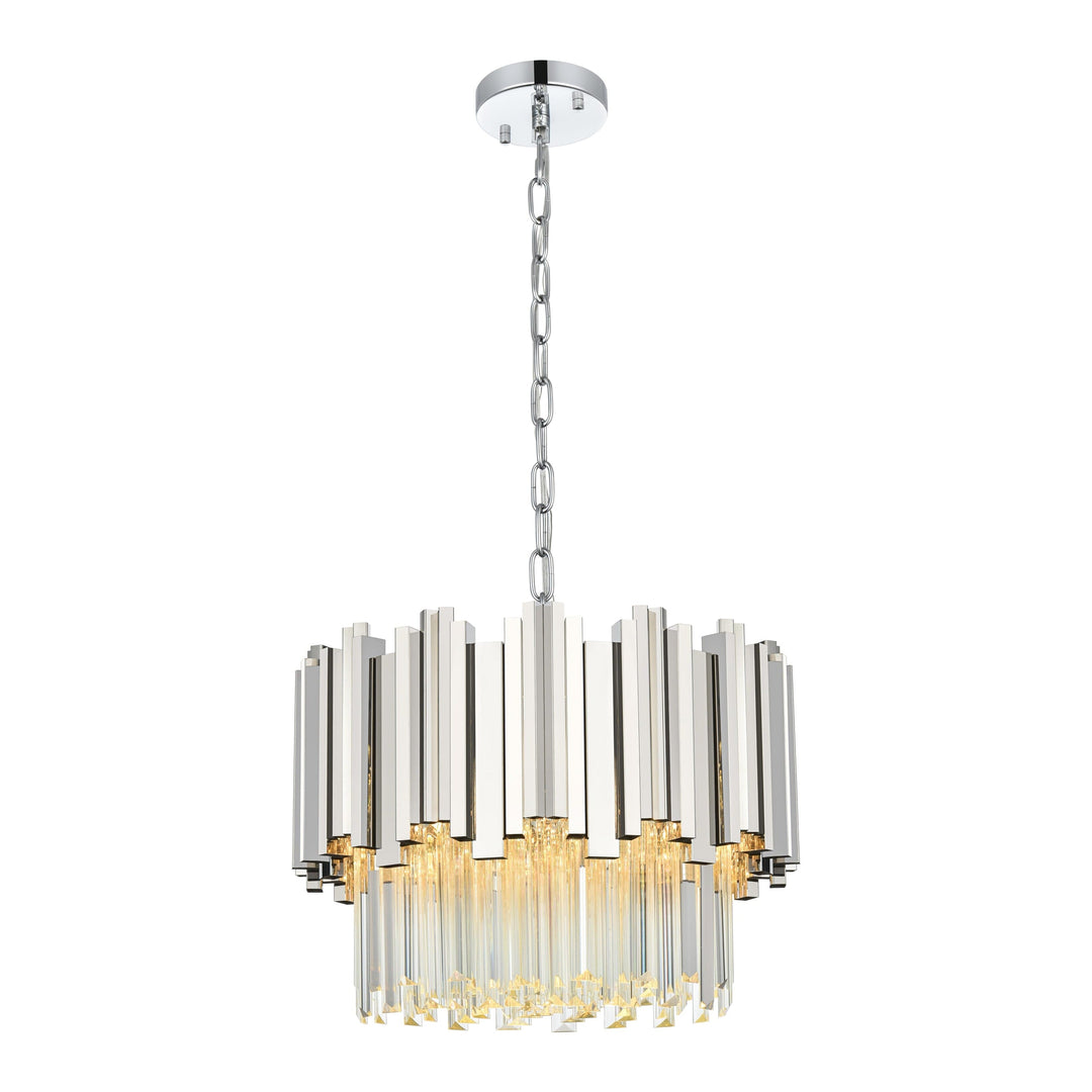 Willow Chandelier in Chrome by Elegant