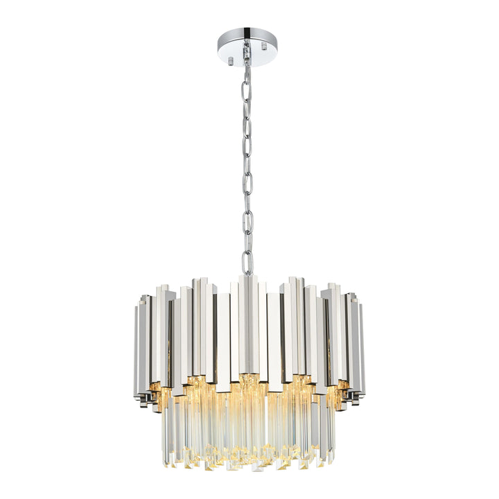 Willow Chandelier in Chrome by Elegant