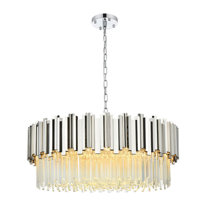 Willow Chandelier in Chrome by Elegant
