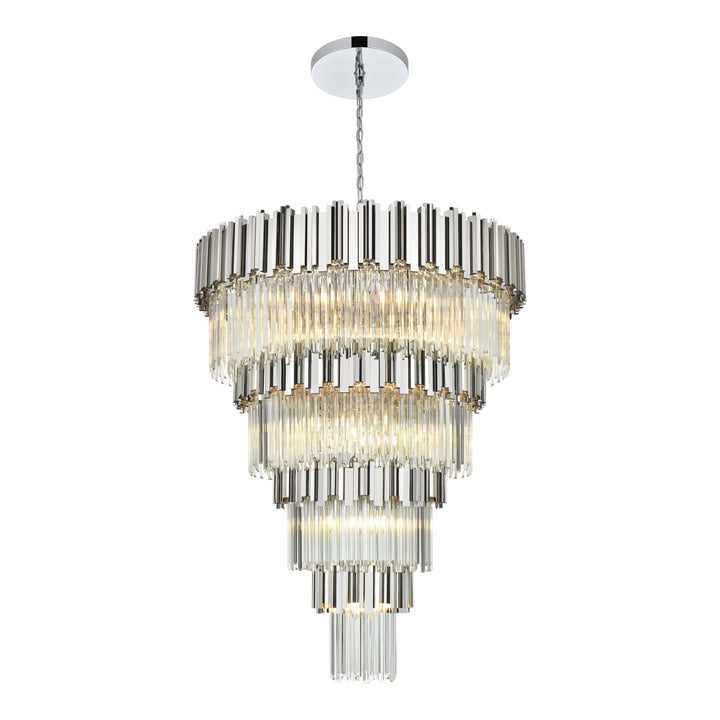 Willow Chandelier in Chrome by Elegant