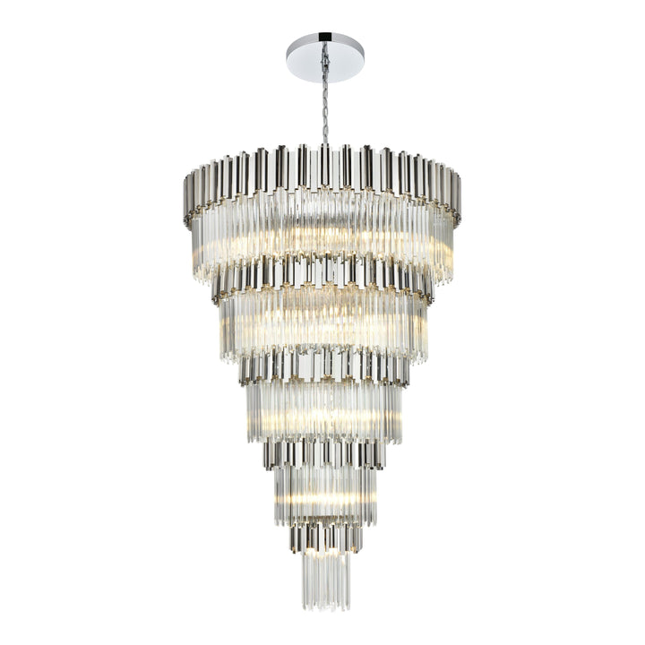 Willow Chandelier in Chrome by Elegant