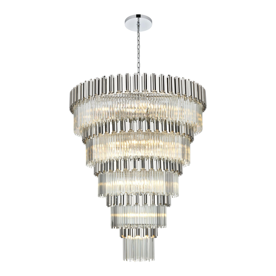 Willow Chandelier in Chrome by Elegant