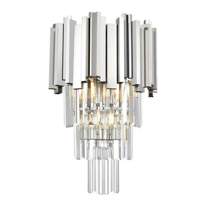 Willow Wall Sconce in Chrome by Elegant
