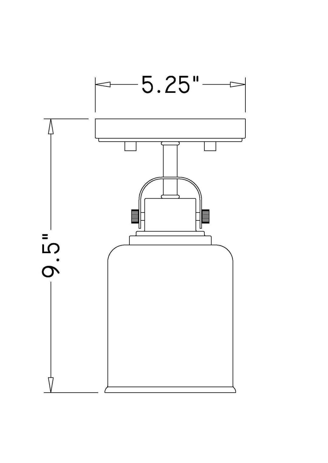 Kinsley - 1 Light Flush Mount