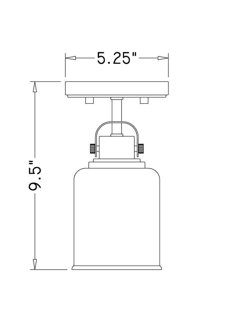 Kinsley - 1 Light Flush Mount