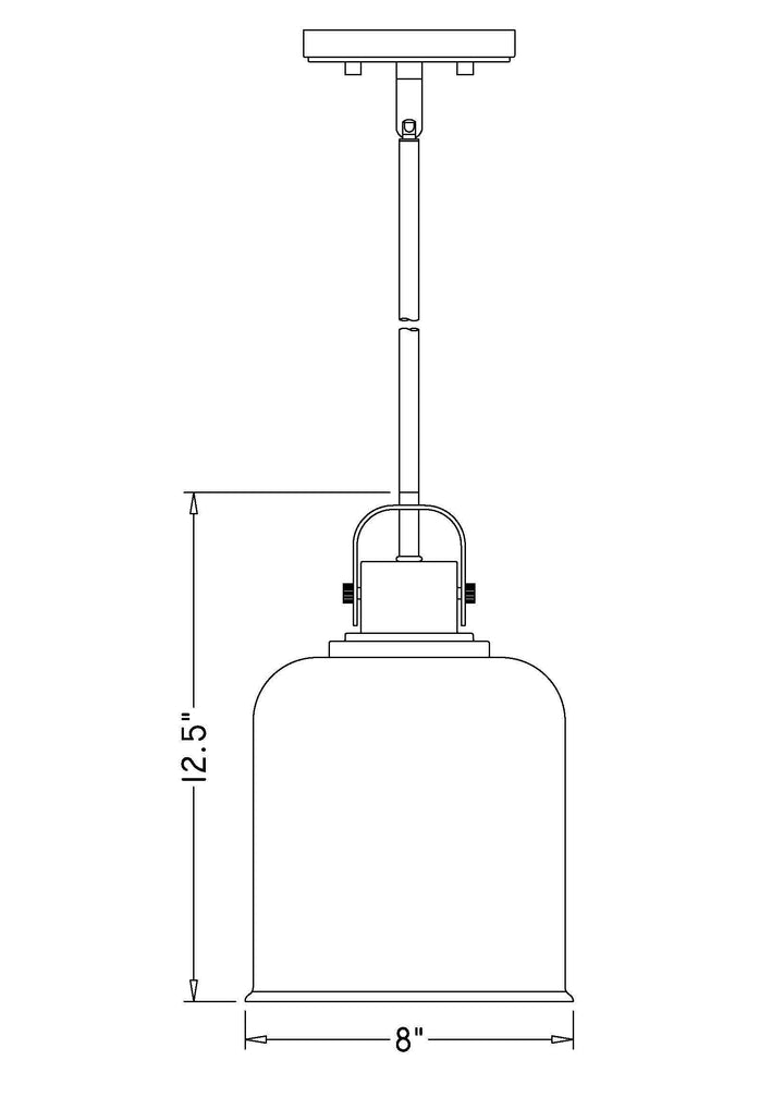 Kinsley - 1 Light Pendant
