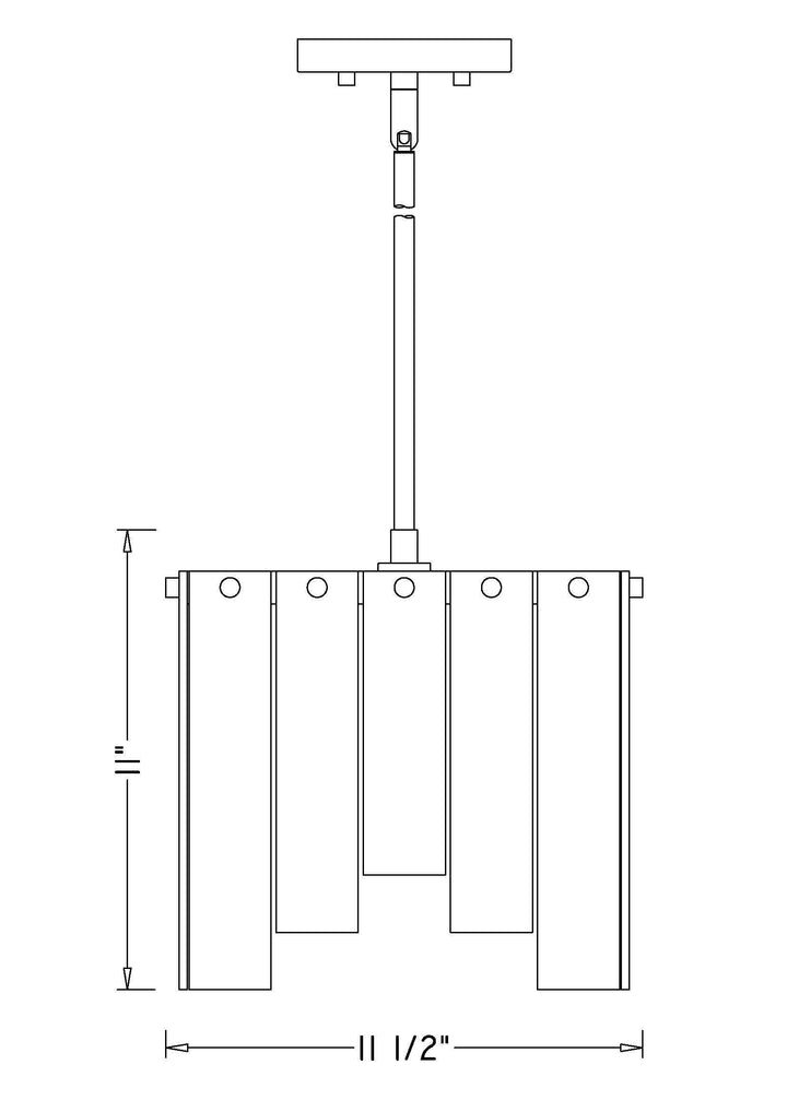 Viviana - 1 Light Pendant