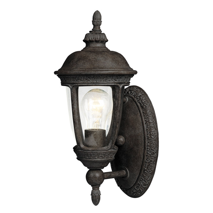 Knob Hill Cast Outdoor Wall Lantern Sienna